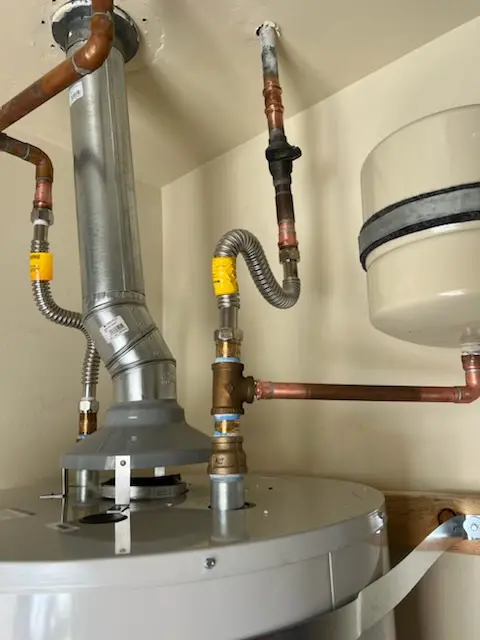 Water heater installation and plumbing repair in Taunton
